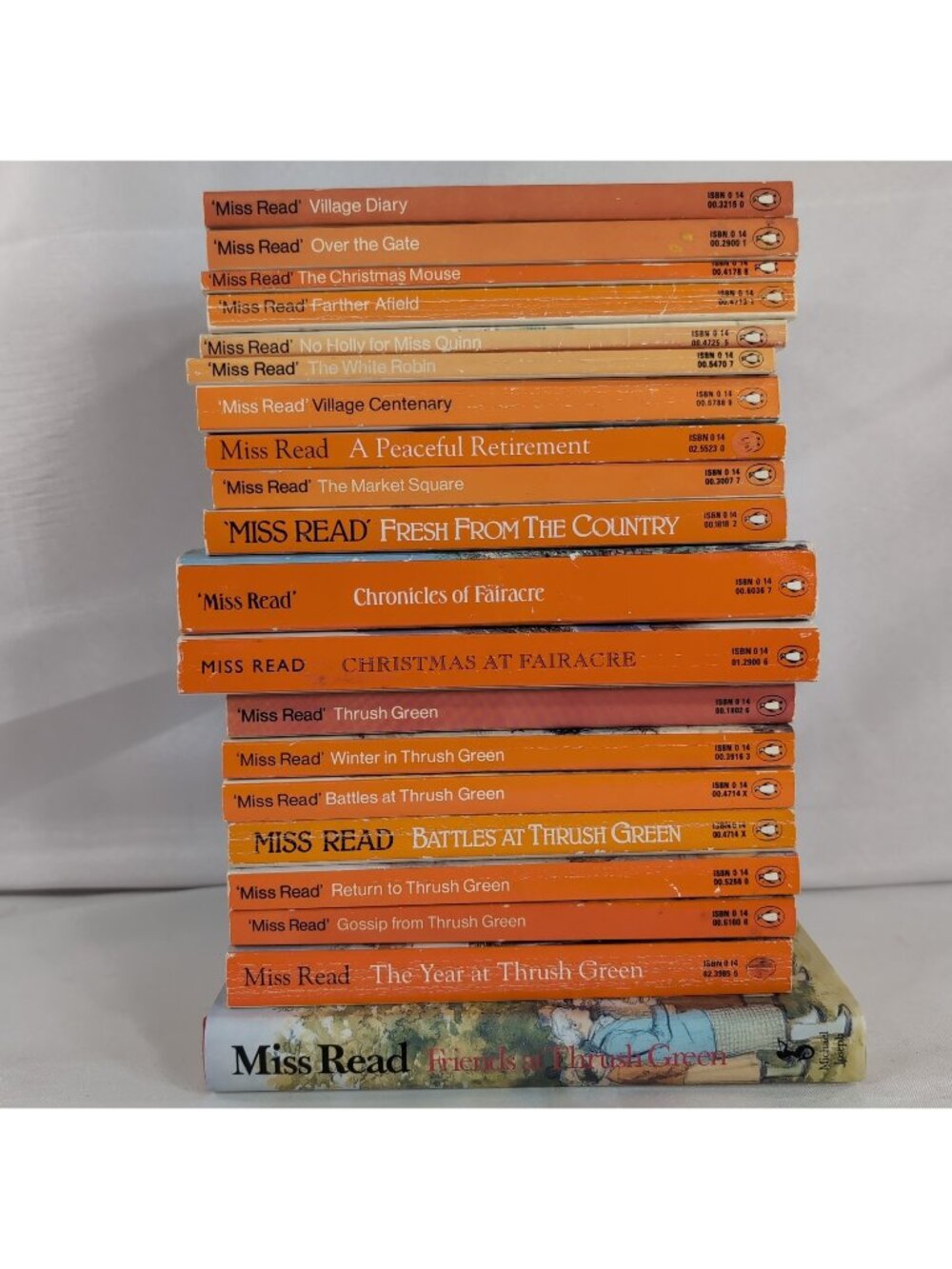 Miss Read 20 Book Lot Thrush Green Faircare Penguin Vintage HC Paperback Ms Set